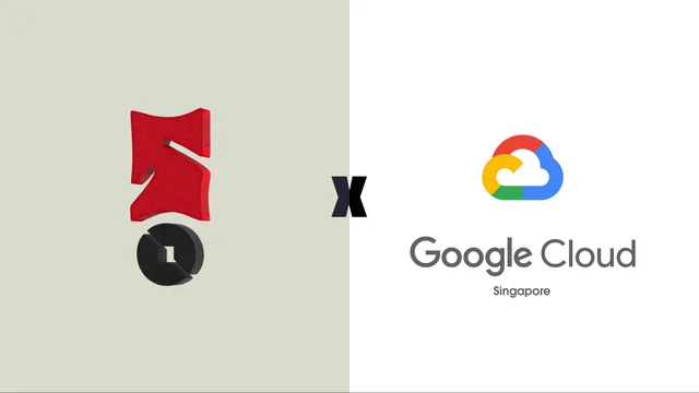 Announcement graphic: the Spawn Point mark, a cross, and the Google Cloud Singapore logo.